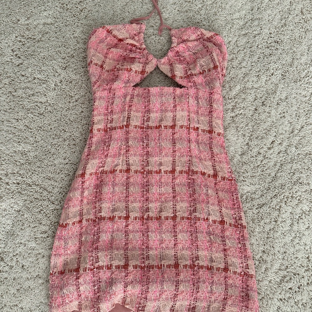 NWT women’s size 2 pink boule mini dress